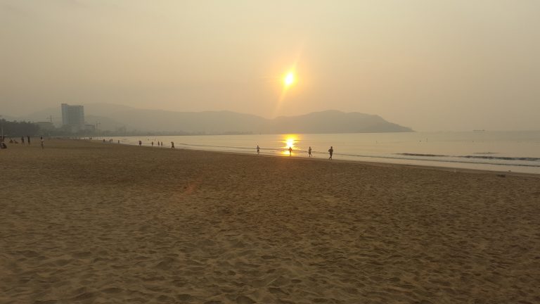 Beach in Quy Nhon Vietnam